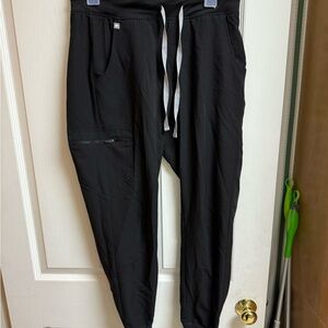 Figs Black Jogger Sweatpants